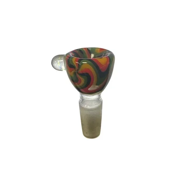 BOWL DE VIDRO HIPPIE BONG - VERMELHO\VERDE\AMARELO